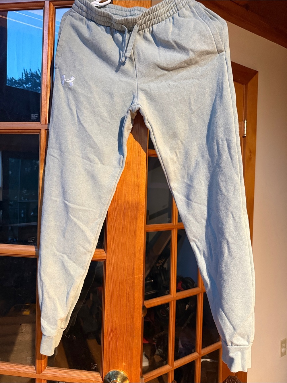 Under Armour Pale Blue Fleece Joggers